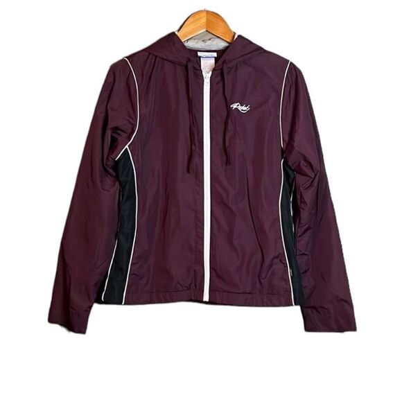 3 for $30! Reebok maroon lightweight coat - Picture 1 of 12